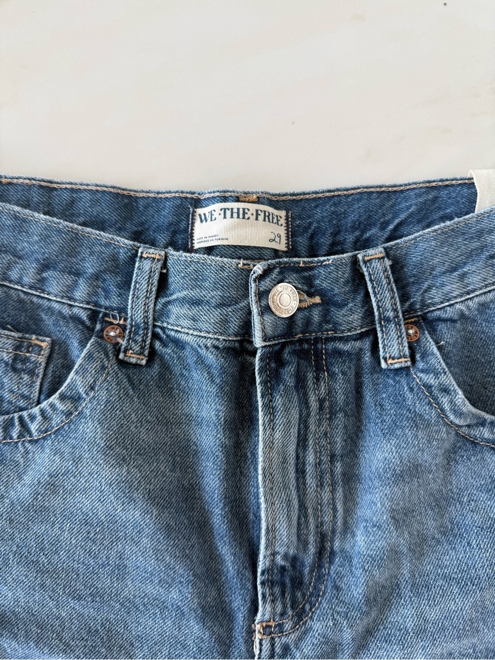 NWT Free People Ghost Town Long Shorts - Picture 5 of 7